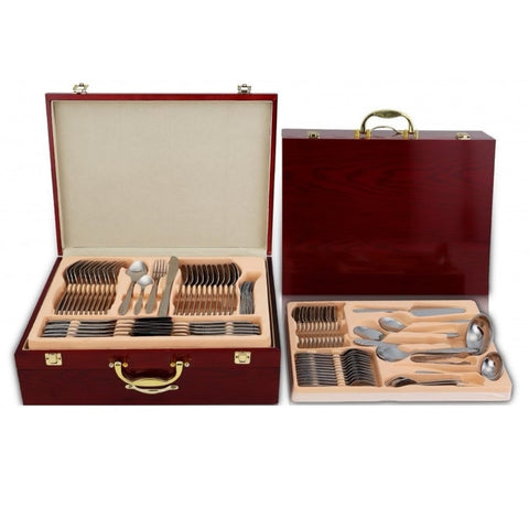 Set tacamuri pentru 12 persoane 84 piese inox BM-7480
