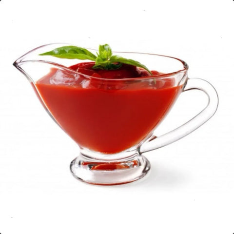 Sosiera din sticla rezistenta 300 ml transparenta Basic 55022