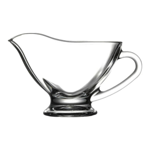 Sosiera din sticla rezistenta 300 ml transparenta Basic 55022