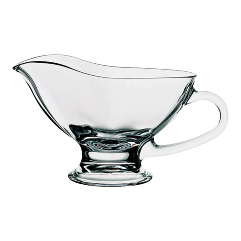 Sosiera din sticla rezistenta 300 ml transparenta Basic 55022