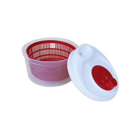 Uscator salata si verdețuri cu centrifuga 4,5 Litri, Rosu