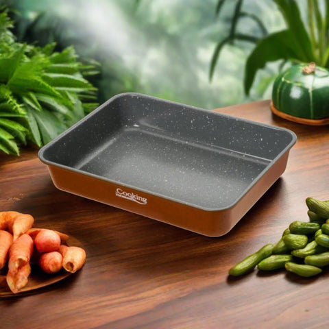 Tava Cuptor cu Acoperire Ceramică 33 x 23 x 6 cm ANCA COOKING BY HEINNER