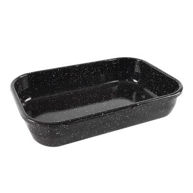 Tava cuptor de friptura emailata 40 x 27 x 6 cm