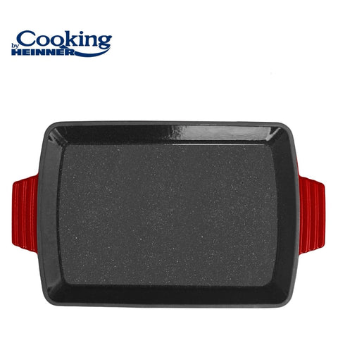 Tava fonta cuptor 33x23x7 Cm tava friptura RED LINE COOKING BY HEINNER gateste sanatos