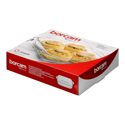 Tava yena 2 litri patrata termorezistenta Borcam 59034