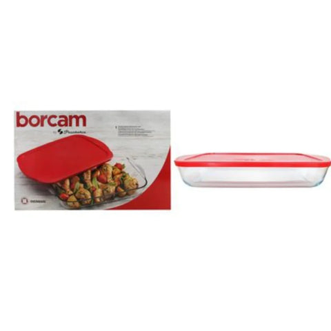 Tava yena dreptungiulara capac plastic Borcam 3.850 litri 59124 tava cuptor gateste sanatos