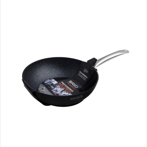 Tigaie wok cu invelis de marmura Brio 28 cm gateste sanatos