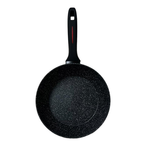 Tigaie cu invelis de marmura Royalty Line 24 cm Negru