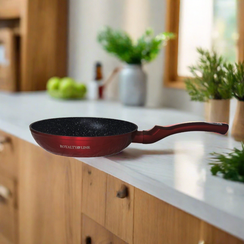 Tigaie invelis de marmura Royalty Line 24 cm Red