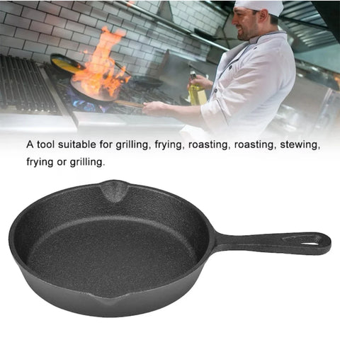 Tigaie fonta Pura Cooking by Heinner 24 x 4.5 cm Durabilitate Gatit sanatos