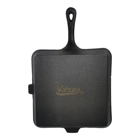 Tigaie grill fonta pura inductie 25 x 4.7 cm tigaie gratar fonta