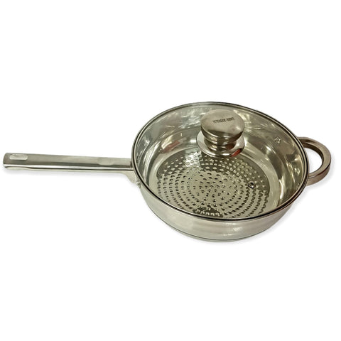 Tigaie inox 24 cm cu capac Royalty Line
