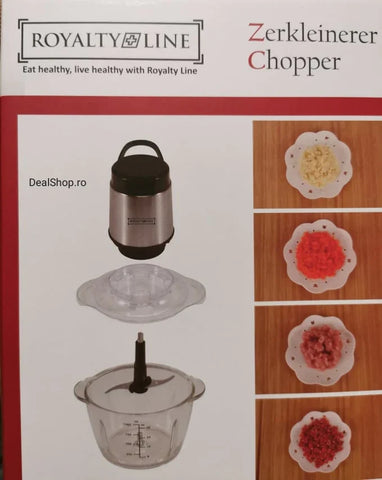 Tocator de alimente Royalty Line 300W MCE-300.34.1