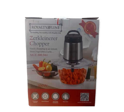 Tocator de alimente Royalty Line 300W MCE-300.34.1