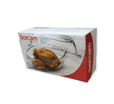 Vas yena termorezistent Borcam 2,850 litri+capac  59072