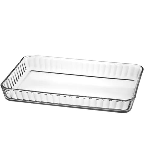Vas yena termorezistent dreptunghiular Pasabahce Borcam 40 x 27 cm 59204