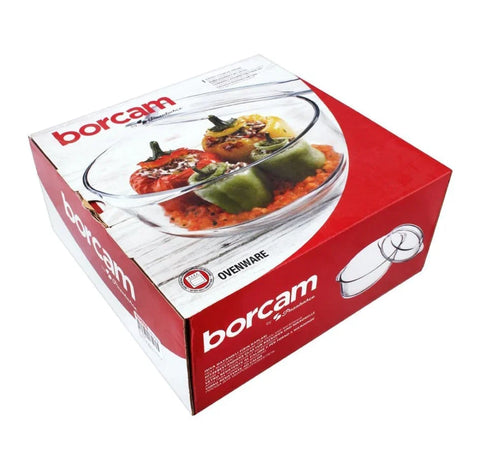 Vas yena cu capac termorezistent rotund Borcam  3,1 Litri 59013