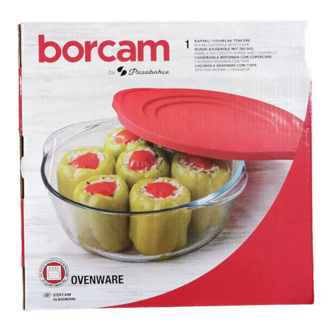 Vas yena 2.1 litri cu capac rotund Borcam 59001